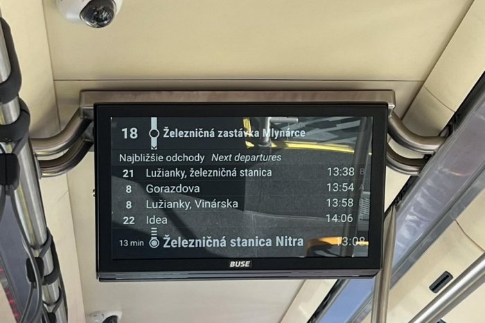 Ilustračný obrázok k článku Novinky v nitrianskej MHD: Niektoré zastávky už hlásia aj v angličtine