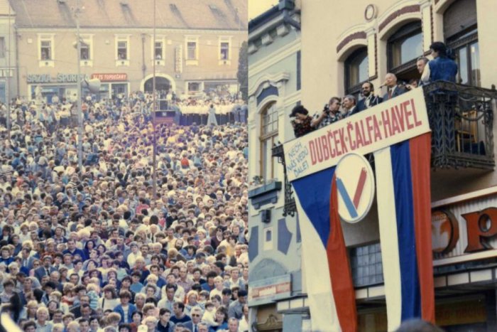 Ilustračný obrázok k článku Vzácne zábery vás prenesú v čase: Novembrové udalosti v Topoľčanoch na FOTOGRAFIÁCH