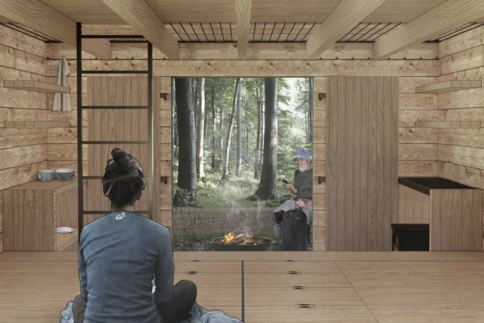 Ilustračný obrázok k článku Turisti sa majú na čo tešiť: V Malých Karpatoch začali stavať novú útulňu