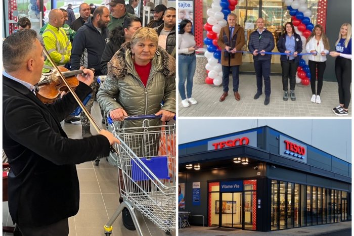 Ilustračný obrázok k článku Tesca sa DOČKALI aj v Zlatých Klasoch! Nová a moderná predajňa je už otovrená! FOTO