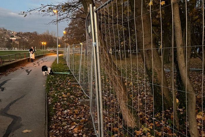 Ilustračný obrázok k článku Časť parku v Nitre je oplotená: Revitalizácia sa začne výrubom chorých drevín