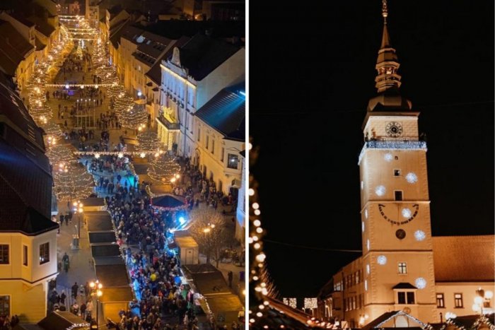 Ilustračný obrázok k článku Aj TENTO rok je Trnava HITOM internetu: Pozrite sa na tú vianočnú výzdobu! FOTO