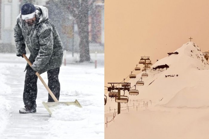 Ilustračný obrázok k článku Blíži sa MIX počasia aj kalamita: Dážď, poľadovica a padať bude „ŽLTÝ“ sneh!