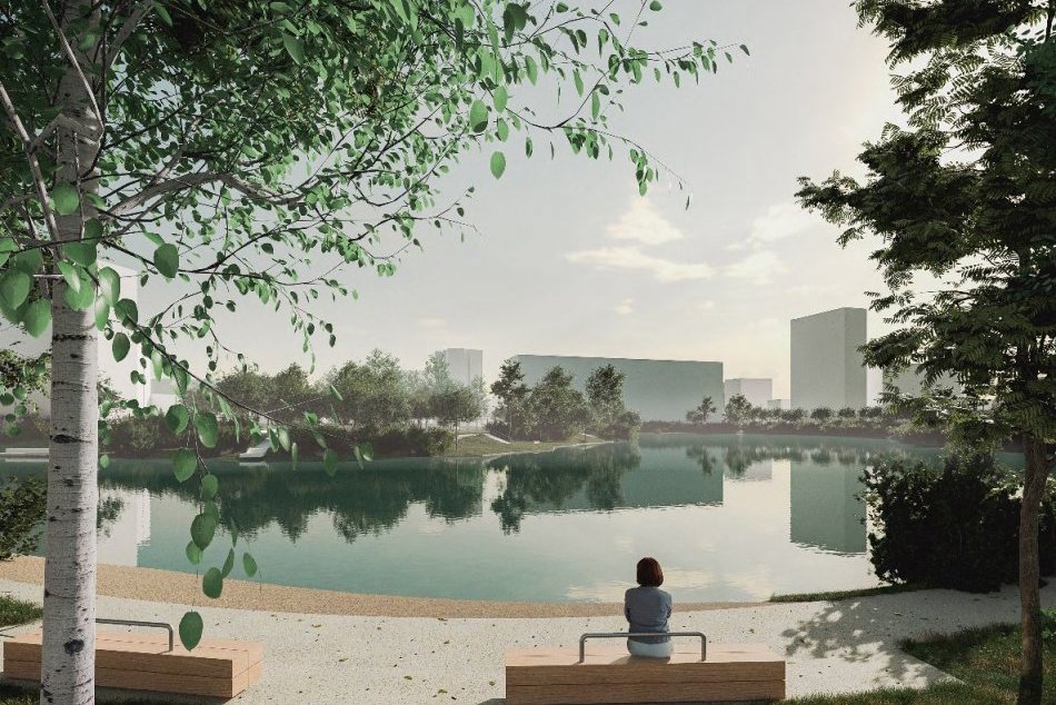 Ilustračný obrázok k článku Umelé VLNY na jazere v Bratislave: TAKTO bude vyzerať pamätník obetiam COVIDU