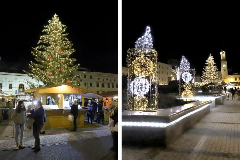Ilustračný obrázok k článku Bystričanom zvýšia DANE, centrum pritom ŽIARI: Malo mesto ŠETRIŤ na výzdobe? FOTO