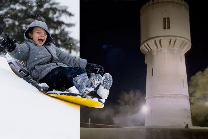 Ilustračný obrázok k článku Unikát na JUHU Slovenska: Deti si vďaka snežnému delu užijú SÁNKOVAČKU priamo v meste