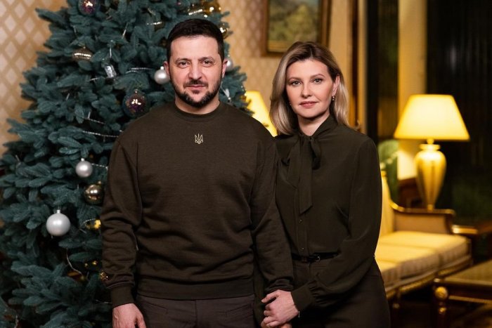 Ilustračný obrázok k článku Zelenskyj sa objavil po boku manželky a vyslovil PRIANIE: Toto je rok nášho víťazstva!