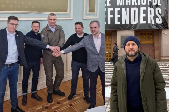 Ilustračný obrázok k článku Matúš Vallo sa v Kyjeve stretol s Kličkom: Bratislava pošle Ukrajincom veľký DAR