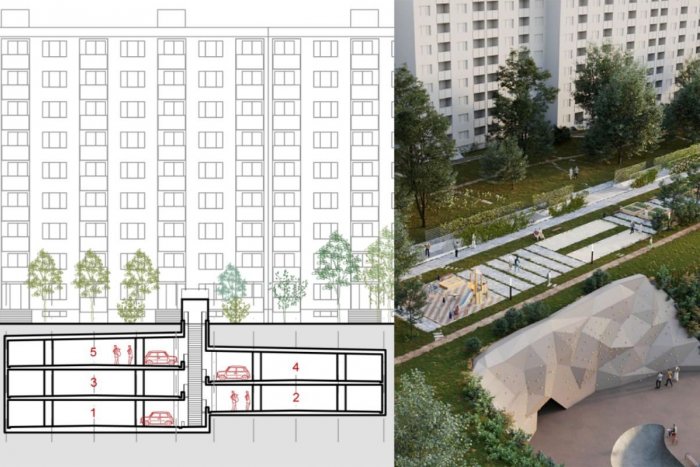 Ilustračný obrázok k článku Podarí sa vyriešiť problémy s parkovaním? Na hlinách by mal vyrásť PODZEMNÝ parkovací dom