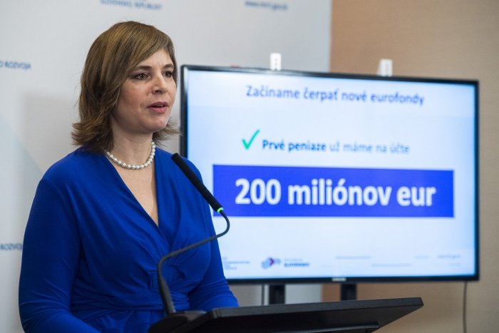 Ilustračný obrázok k článku Dostali sme prvých 200 MILIÓNOV eur z Bruselu: Remišová vie, na čo ich použijeme!