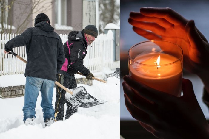 Ilustračný obrázok k článku Hlasujú pri SVIEČKACH: Referendum sa koná aj v obciach, ktoré sú pre kalamitu BEZ prúdu