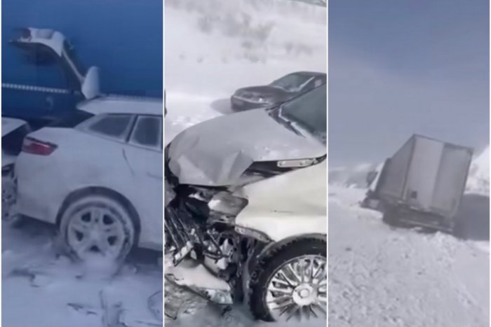 Ilustračný obrázok k článku HRÔZOSTRAŠNÉ video z hromadnej nehody na D1: POZRITE sa na haváriu tridsiatich áut!