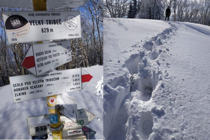 Ilustračný obrázok k článku Kúsok od Nitry nájdete celkom INÝ SVET: Na Tribeči napadlo pol metra snehu