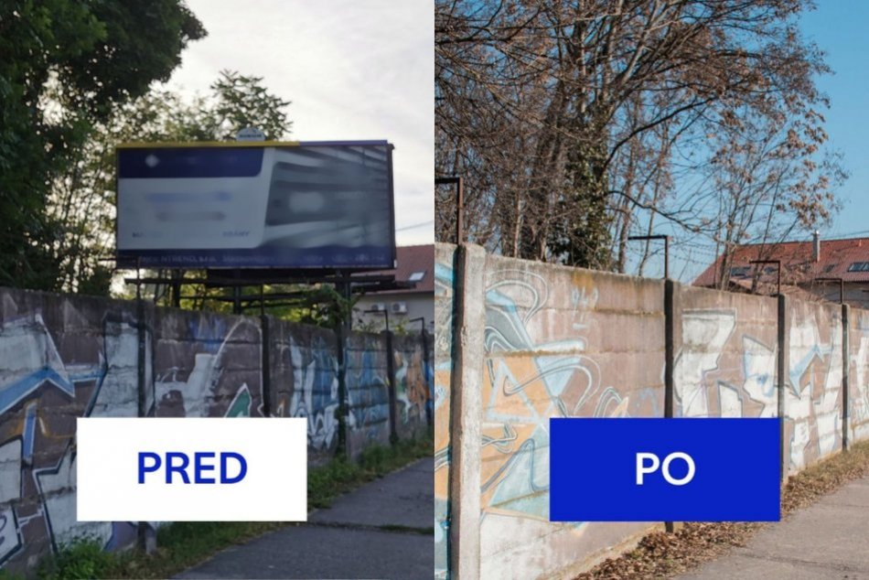 Ilustračný obrázok k článku Ďalšia časť Nitry je čistejšia: Z areálu bývalých kasárni odstránili 12 bilbordov