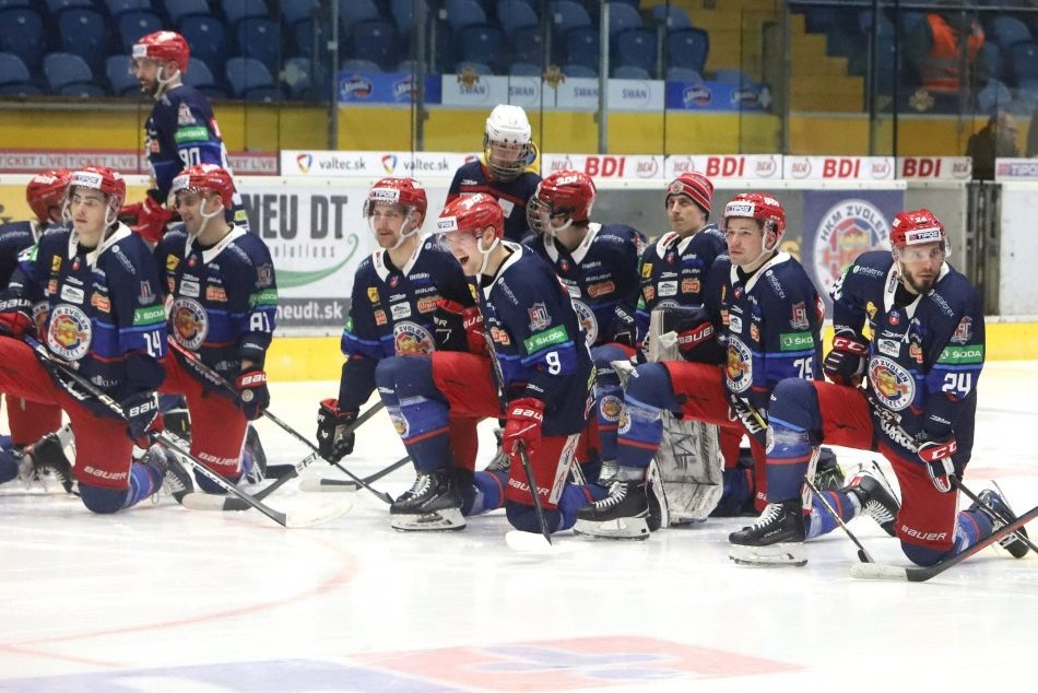 Ilustračný obrázok k článku Zvolenčania sa doma postarali o DRÁMU: Prvý zápas PLAY OFF rozhodli až v predĺžení, FOTO