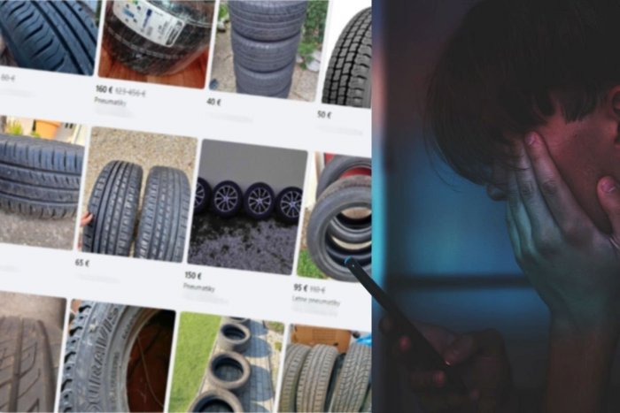 Ilustračný obrázok k článku Muž chcel cez internet predať pneumatiky: Podvodníci mu VYBIELILI bankový účet!