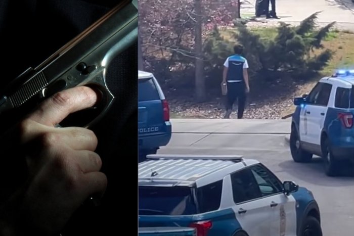 Ilustračný obrázok k článku Svet obleteli bizarné zábery: KURIÉR doručuje balík uprostred veľkej RUKOJEMNÍCKEJ drámy