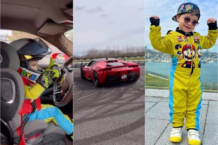 Ilustračný obrázok k článku Šokujúce VIDEO: Talent či hazard? Len 3-ročný chlapec sa premával SÁM na luxusnom FERRARI