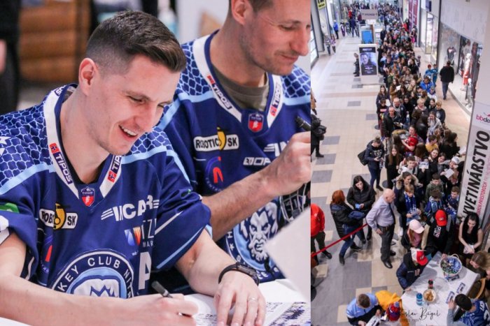 Ilustračný obrázok k článku Fanúšikovia Nitry zaplnili obchodné centrum: Na autogram čakali v dlhom rade, FOTO