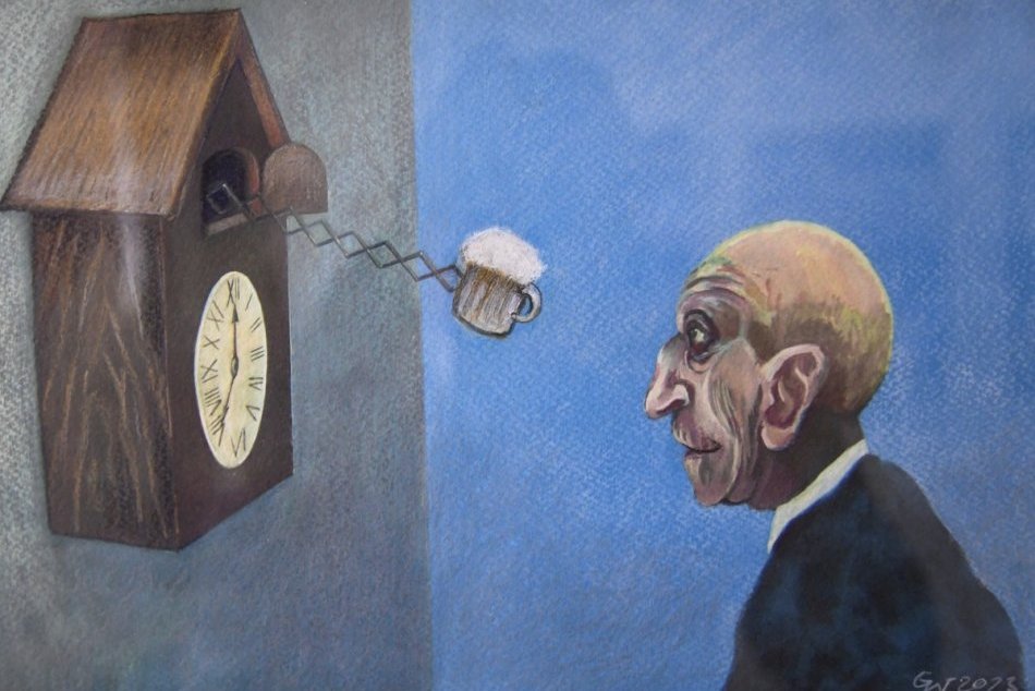 Ilustračný obrázok k článku Vymyslieť originálne kresby na tému pivo je už umenie: Zlatý súdok priniesol ďalšie, FOTO