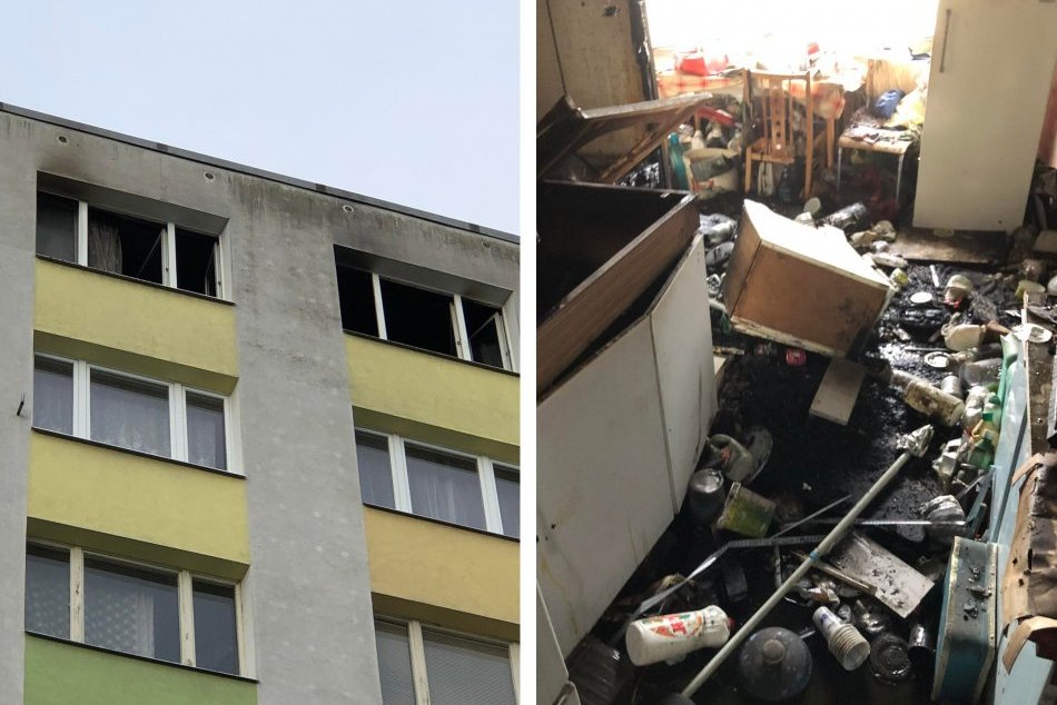 Ilustračný obrázok k článku Bystricou otriasla TRAGÉDIA: Pri požiari bytu našli mŕtveho muža, FOTO