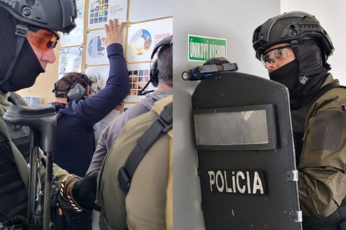 Ilustračný obrázok k článku Rukojemnícka dráma v Kľačanoch? Veľké cvičenie preverilo schopnosti polície, FOTO