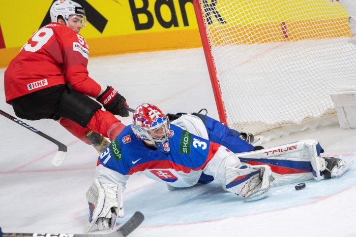 Ilustračný obrázok k článku SKVELÝ Hlavaj držal Slovensko dlho v hre: Švajčiari nás zlomili v závere, FOTO