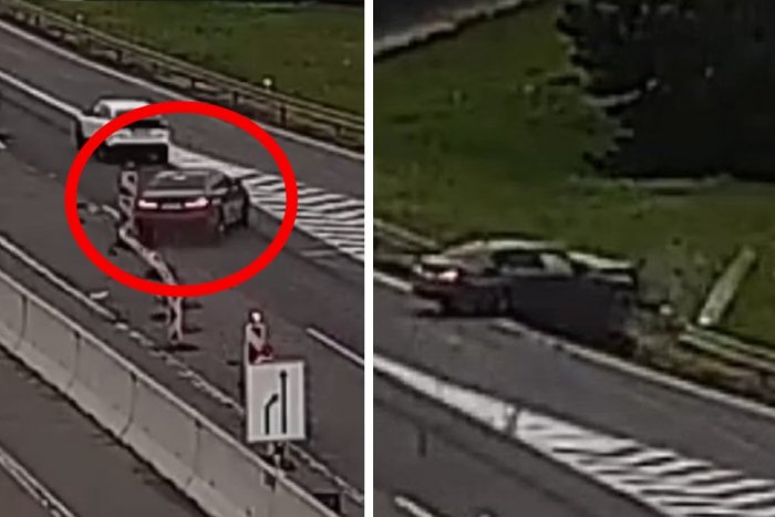 Ilustračný obrázok k článku Ďalšia NEHODA na D1: Vodič vletel do dopravného značenia, po šmyku ZDEMOLOVAL zvodidlá