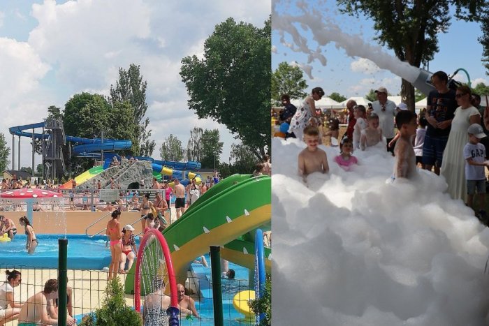 Ilustračný obrázok k článku Deň detí na kúpalisku bude stáž za to! Lákajú na penovú párty a skákacie atrakcie