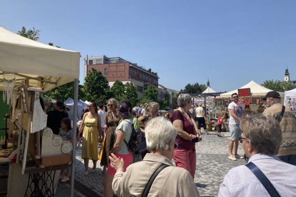 Ilustračný obrázok k článku Nitránsky rínek opäť prilákal množstvo ľudí: Predajcovia predstavili originálne kúsky, FOTO