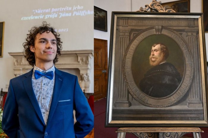 Ilustračný obrázok k článku Študent vypátral vzácny obraz grófa Pálffyho: Na Slovensko sa vrátil po vyše STO rokoch