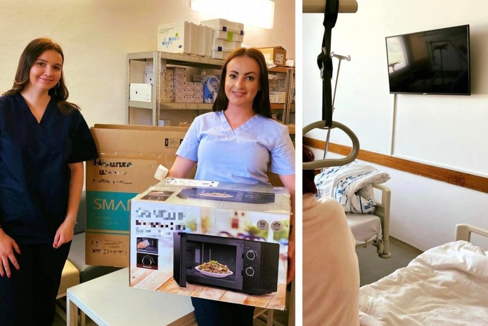 Ilustračný obrázok k článku Skvelý NÁPAD bystrických sestier: Pacientom zohnali na izby televízory, FOTO