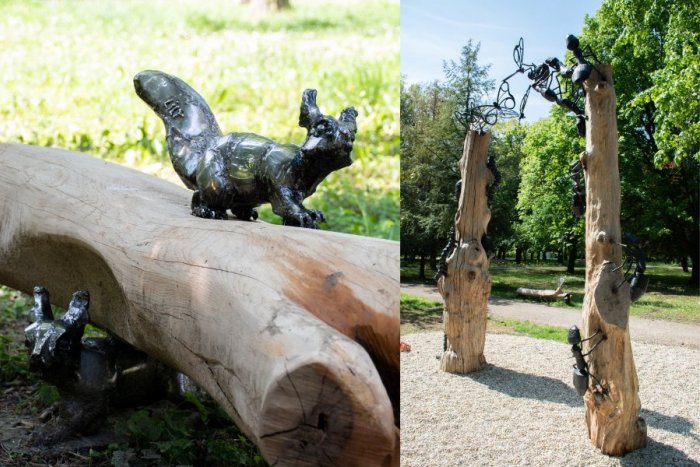 Ilustračný obrázok k článku Zaujímavá NOVINKA v nitrianskom parku: Sochy zvierat budú slúžiť ako učebnica prírody