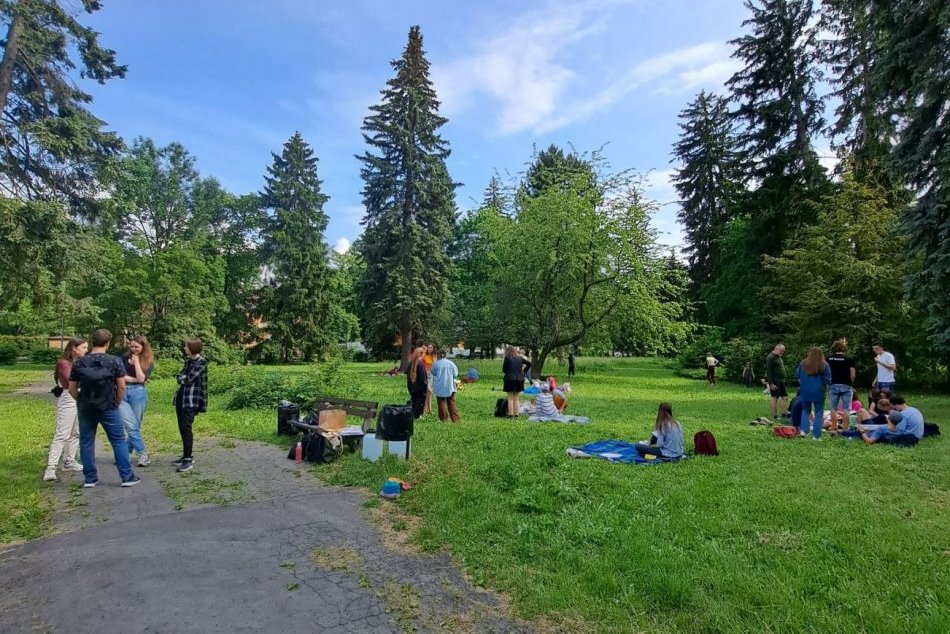 Ilustračný obrázok k článku Desiatky ľudí zažili PIKNIK plný farieb: V Bystrici vytvorili spoločné dielo, FOTO