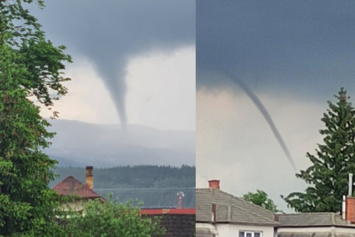Ilustračný obrázok k článku Búrky priniesli nebeské divadlo! Na Slovensku sa vyskytli tromby, FOTO