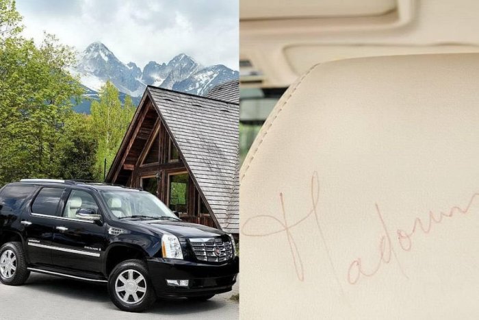 Ilustračný obrázok k článku Môže byť VÁŠ! Ikonický tatranský Cadillac s podpisom Madonny ide do dražby