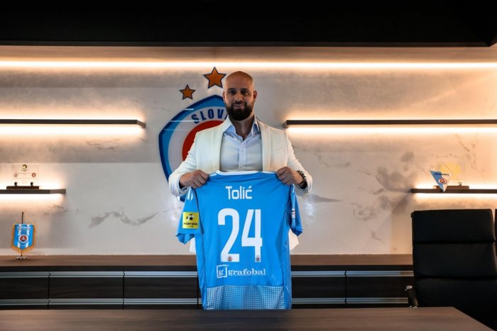 Ilustračný obrázok k článku Futbalový Slovan predstavil ďalšiu POSILU: Ide o Chorváta, ktorý rád strieľa góly