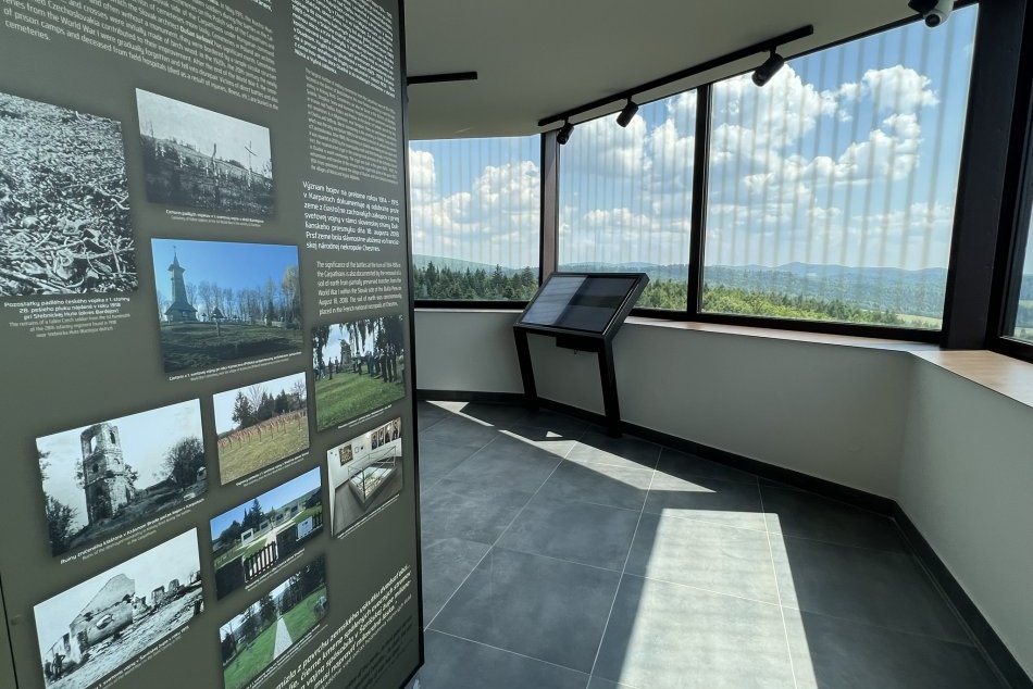 Ilustračný obrázok k článku Otvorili vyhliadku na Dukle: Práce trvali takmer rok, teraz je to už moderná veža, FOTO