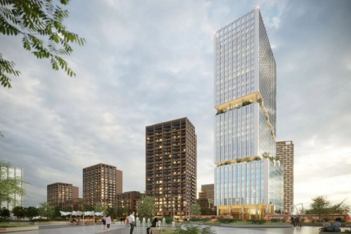 Ilustračný obrázok k článku Bratislavský downtown sa rozrastá: K mrakodrapu pribudne ďalšia vysoká VEŽA! FOTO