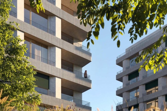 Ilustračný obrázok k článku Podzemné garáže a na strechách komunitné terasy: Na Dunajskej ulici má vyrásť 200 bytov