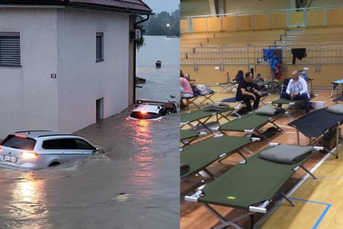 Ilustračný obrázok k článku POHROMA v Slovinsku zasiahla aj Slovákov: HODINY v kolóne, noc strávili v TELOCVIČNI