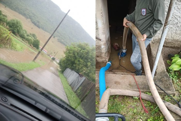 Ilustračný obrázok k článku Obce zasiahla VEĽKÁ voda: V jednej nevedeli, kde je cesta a kde jarok, FOTO