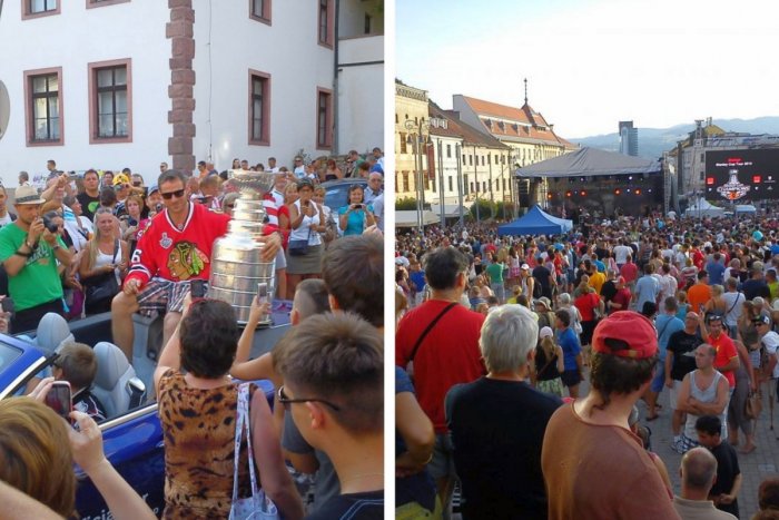 Ilustračný obrázok k článku HISTORICKÉ momenty v centre Bystrice: Pred 10 rokmi prišiel Handzuš so Stanley Cupom, FOTO