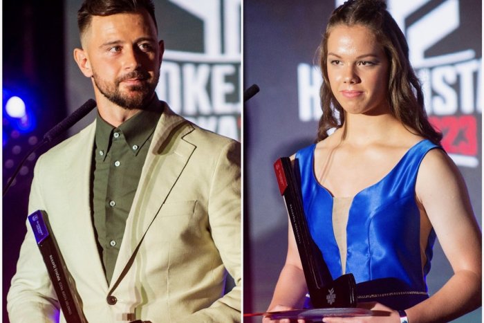 Ilustračný obrázok k článku Anketu Hokejista roka ovládol Tatar s Lopušanovou: POZRITE, ako im to svedčalo! FOTO