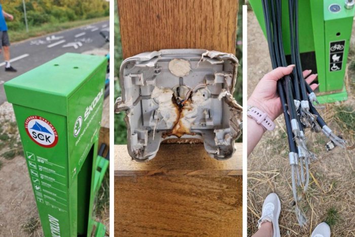 Ilustračný obrázok k článku VANDALI sa nezastavia pred ničím: NIČIA odpočívadlo na úseku Vážskej cyklomagistrály