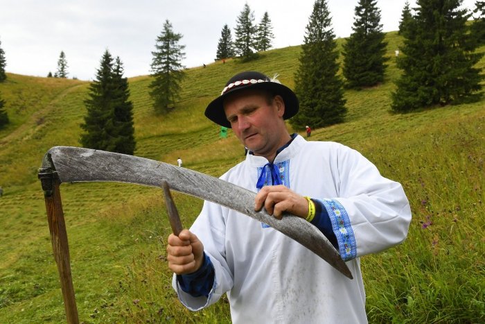 Ilustračný obrázok k článku Jedinečná atmosféra, nádherné scenérie. Kopanecké lúky ručne pokosia desiatky koscov