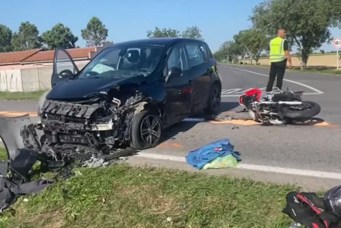 Ilustračný obrázok k článku Ďalšie NEŠŤASTIE: Zasahoval aj vrtuľník, ale motorkár zrážku s autom neprežil, VIDEO
