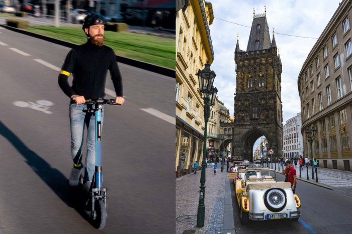 Ilustračný obrázok k článku Vystaví po Paríži STOPKU zdieľaným kolobežkám aj Praha? V hre je REFERENDUM