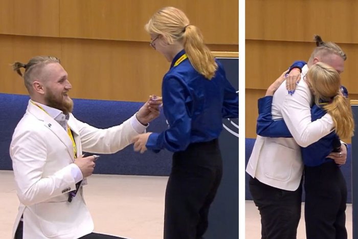 Ilustračný obrázok k článku Poriadna ROMANTIKA v europarlamente! Po nečakanej žiadosti o ruku tlieskala celá sála