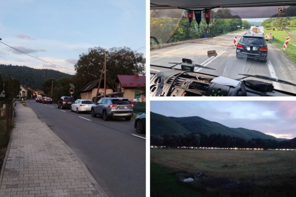 Ilustračný obrázok k článku Cesta Horehroním sa stala UTRPENÍM: Vodiči HROMŽIA, v kolónach trčia aj hodiny, FOTO